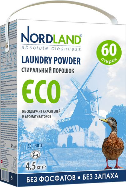 Стиральный порошок Nordland ECO 4,5кг (390865)